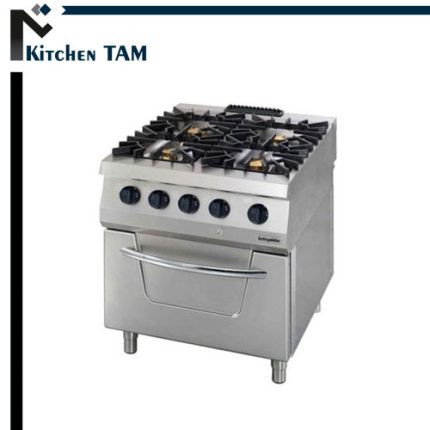 اجاق گاز 4 شعله فر دار OZTI