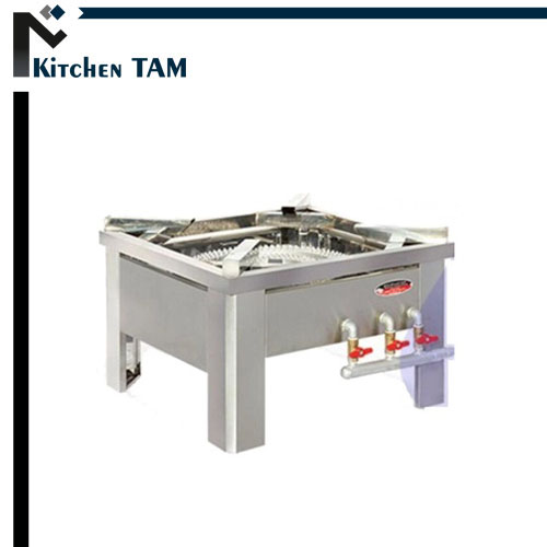 اجاق پلوپز چهار ردیفه استیل ساده