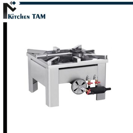 اجاق پلوپز چهار ردیفه کوره دار استیل