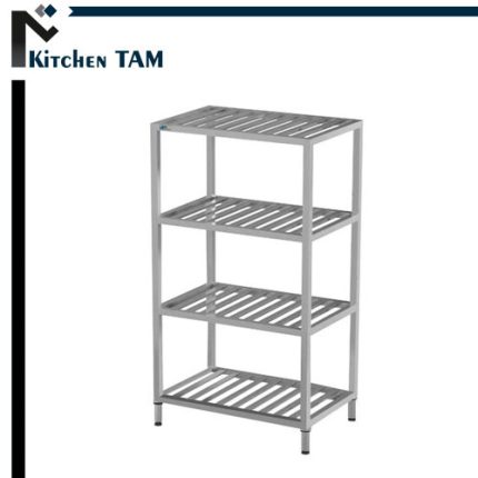 قفسه بندی استیل انبار چهار طبقه